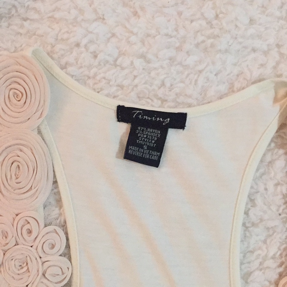 Floral Racerback Tank - Picture 2 of 2
